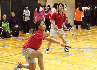 女子バドミントン部 立川高校