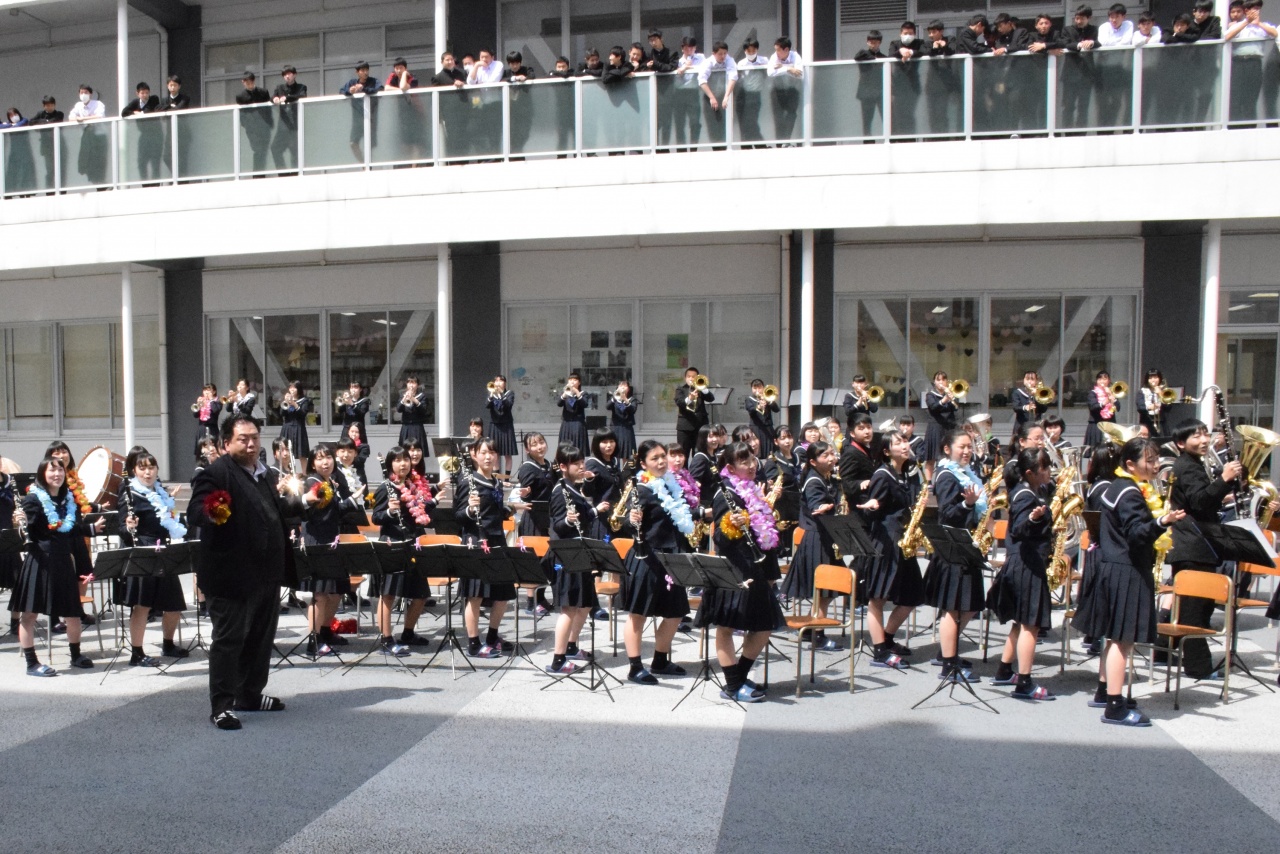 図書館ライブ 吹奏楽部 北陸diary 北陸高等学校