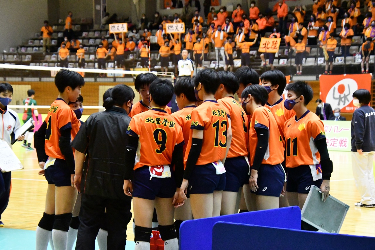 春高バレー決勝戦 その２ 北陸diary 北陸高等学校