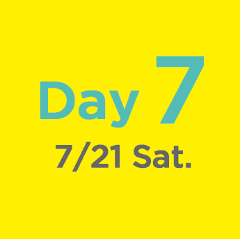 Day7 7/21 sat.