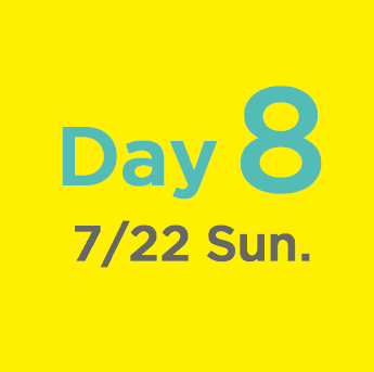 Day8 7/22 sun.